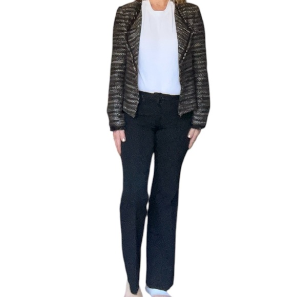 Express editor black pants, slacks, size 4 - Picture 1 of 8